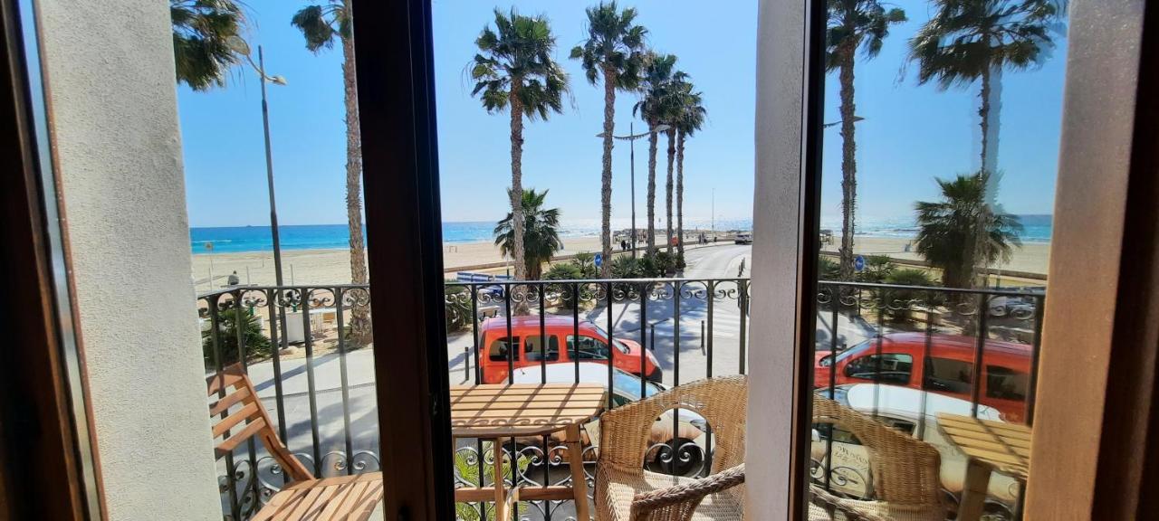 Ar28-1, Coqueto Apartamento En Primera Linea De Playa Вильяхойоса Экстерьер фото