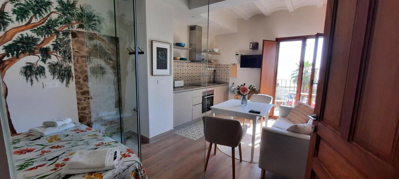 Ar28-1, Coqueto Apartamento En Primera Linea De Playa Вильяхойоса Экстерьер фото